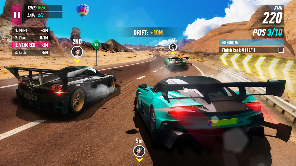 Nitro Xtreme Racer gameplay screenshot
