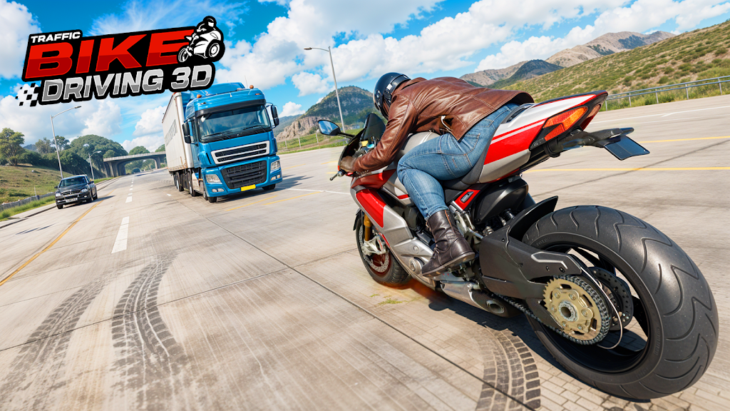 Real Traffic Bike screenshot 3