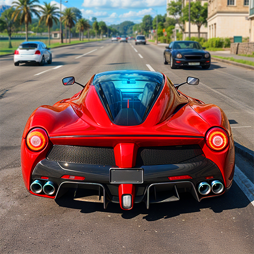 Real Traffic Car Driving Games app icon